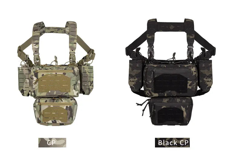 Camo MOLLE Chest Rig