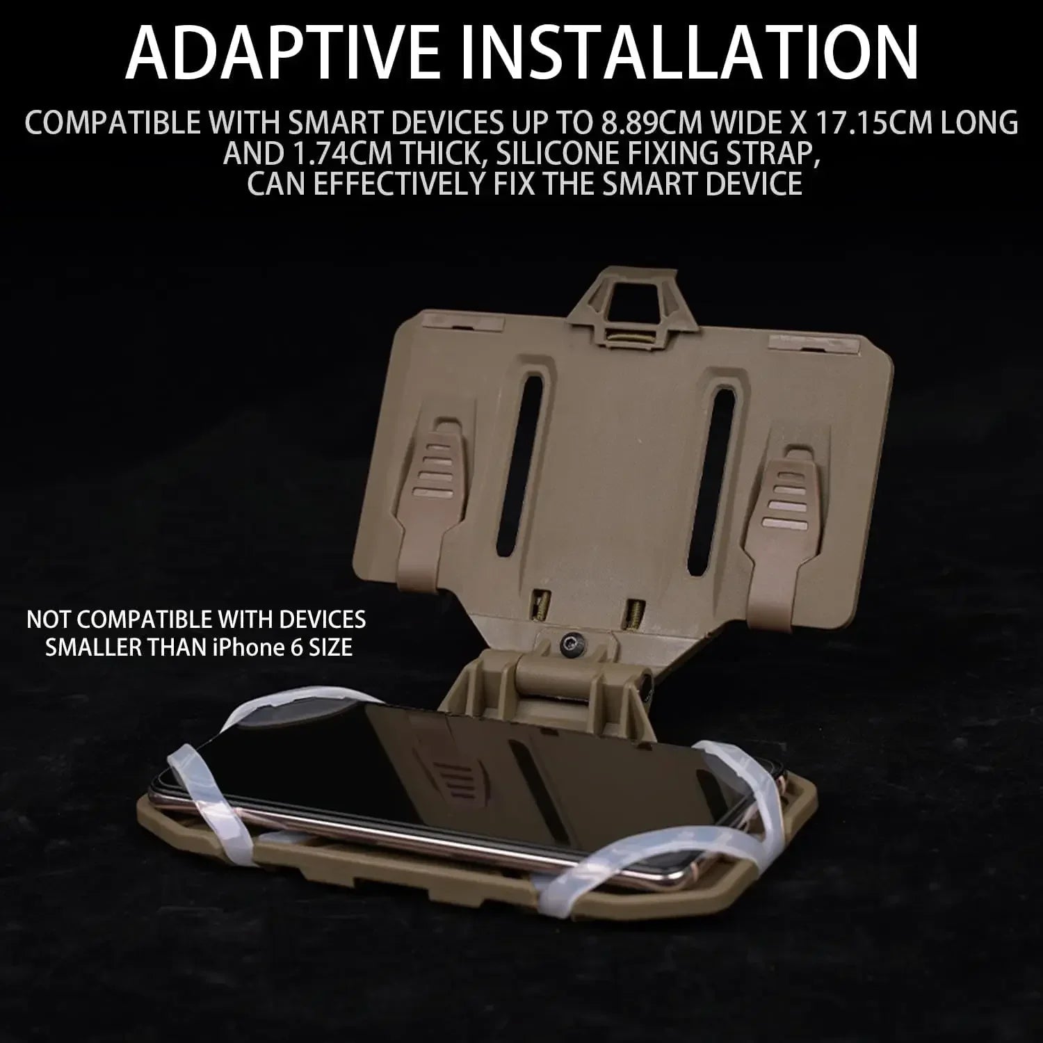 MOLLE Folded Navigation Board Phone Holder