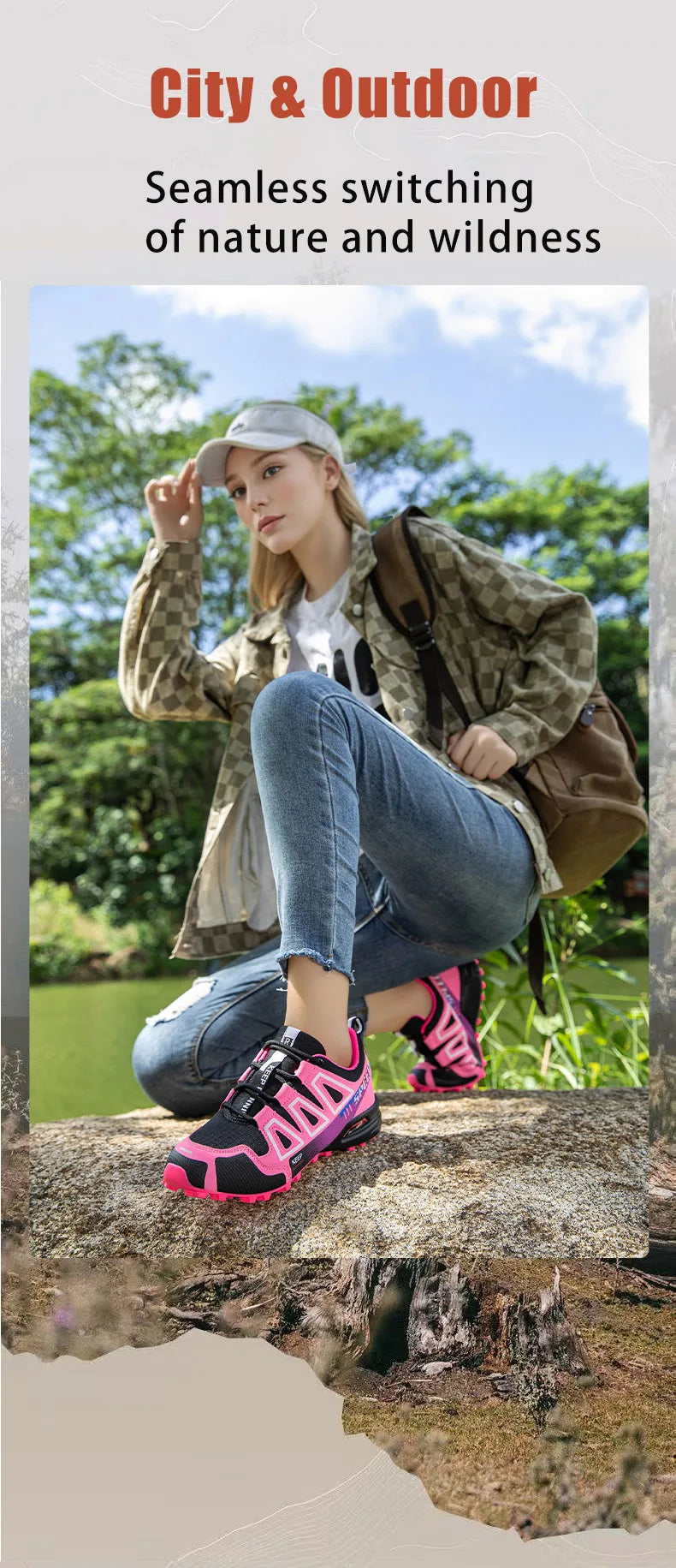 Unisex Lightweight Non Slip Hiking & Cycling Shoes