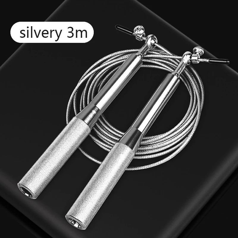 Adjustable Speed Jump Rope with Aluminum Handles