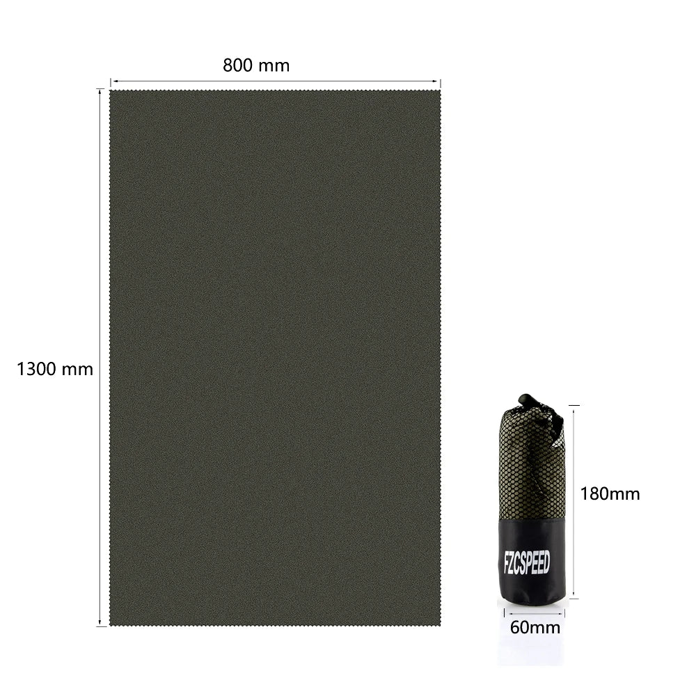 Quick Dry Microfiber Travel & Camping Towel