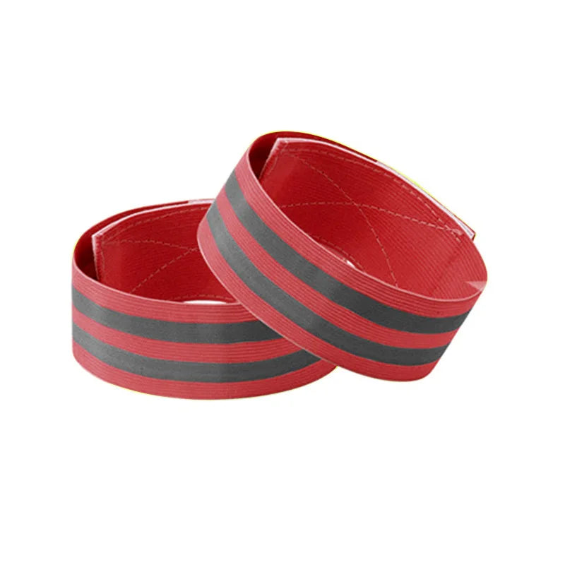 Reflective Running Armband 2 Pack (wrist & Ankle)