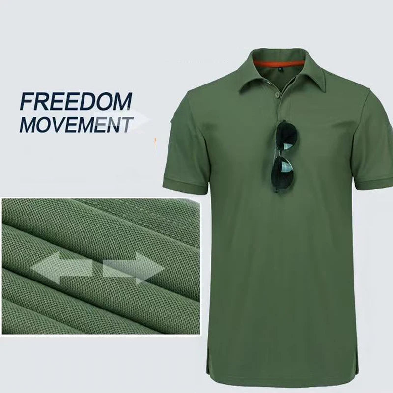 Men's Quick Dry O Neck Outdoor Tee