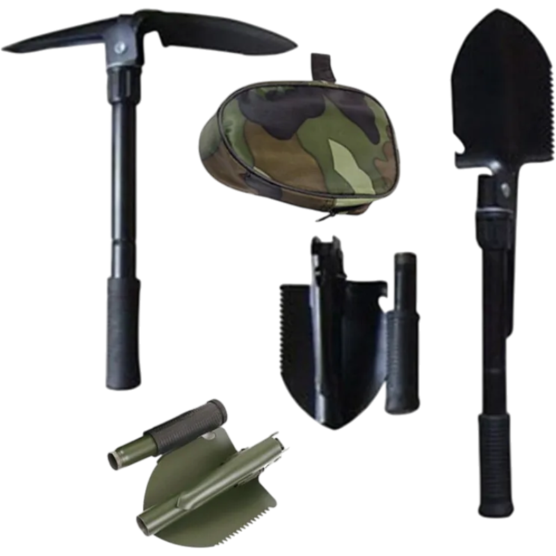 Foldable Engineer Shovel — Camping & Survival | clean product image | shopify:0 | bg-removed:store:800:shopify:0