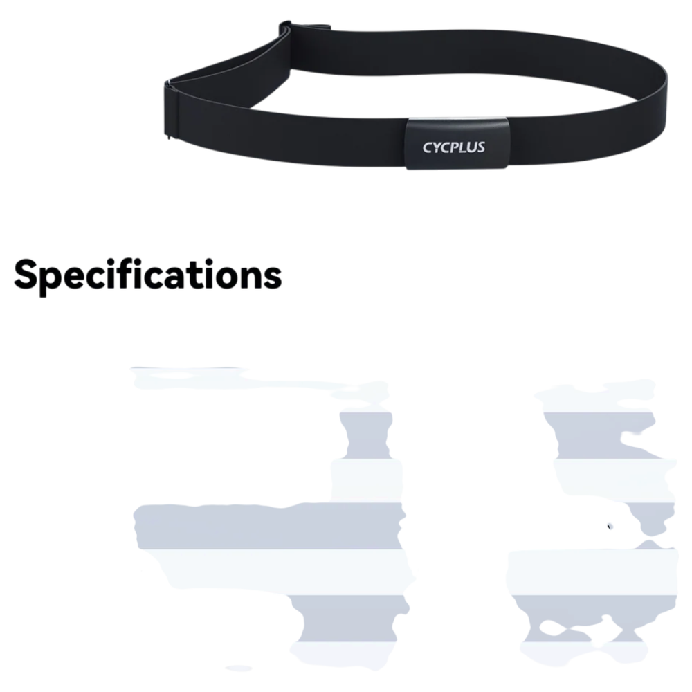 CYCPLUS H1 Heart Rate Armband (Bluetooth & ANT+) | clean product image | shopify:10 | bg-removed:store:1000:shopify:10