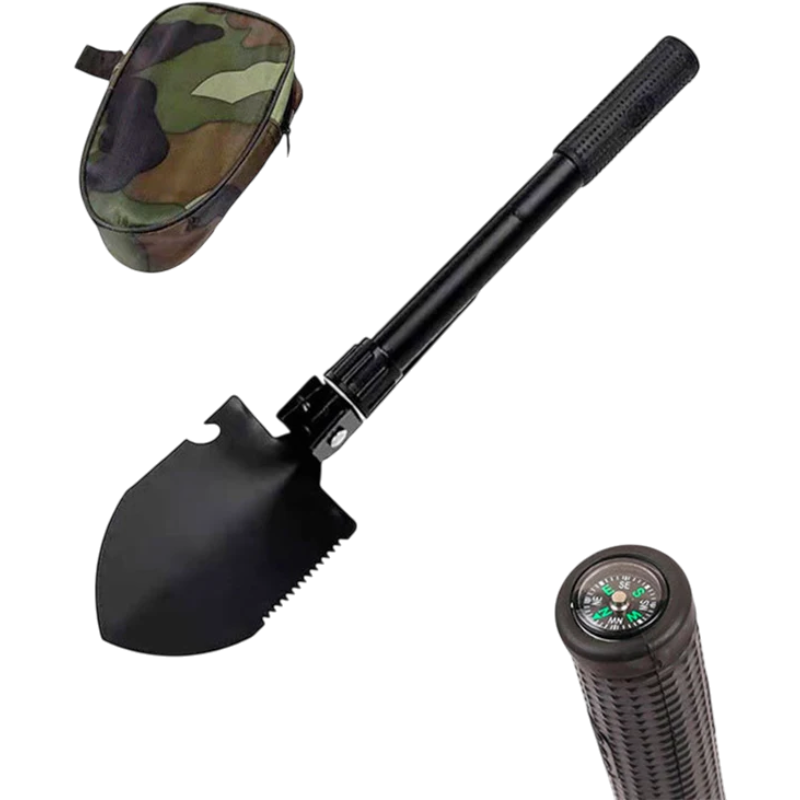 Foldable Engineer Shovel — Camping & Survival | clean product image | shopify:13 | bg-removed:store:800:shopify:13