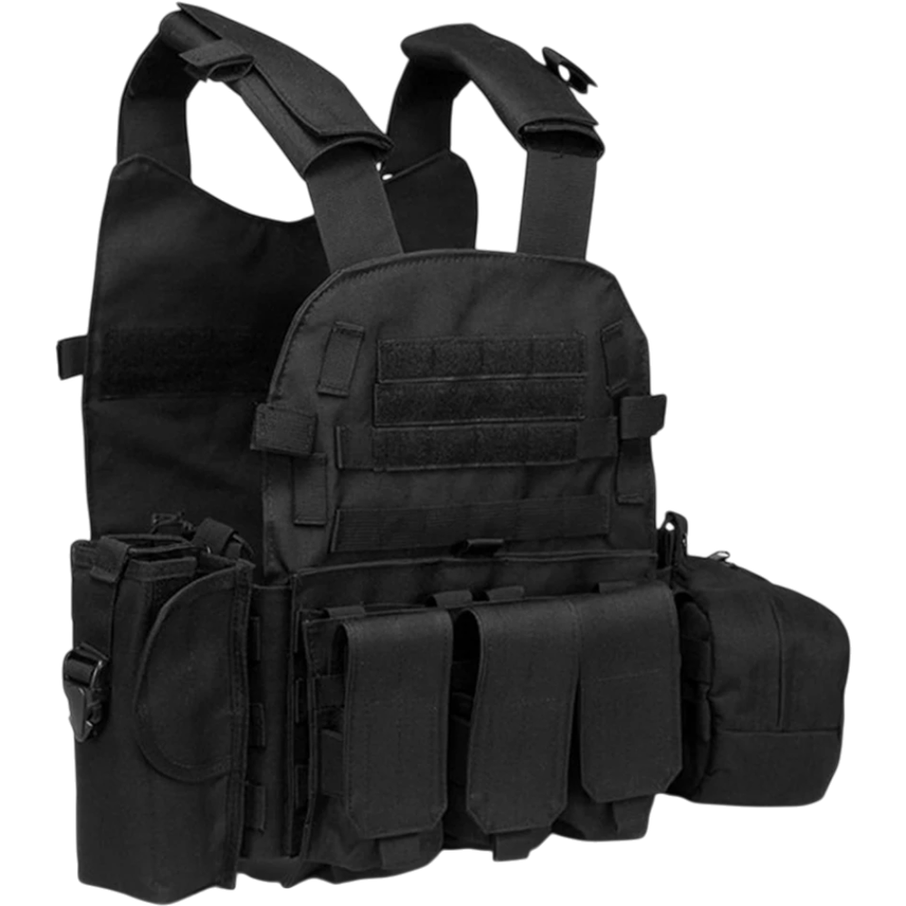 600D Nylon Tactical MOLLE Hunting Vest | clean product image | shopify:18 | bg-removed:store:1000:shopify:18