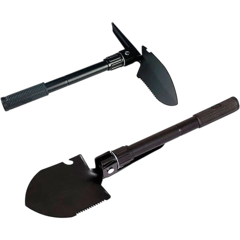Foldable Engineer Shovel — Camping & Survival | clean product image | shopify:1 | bg-removed:store:800:shopify:1