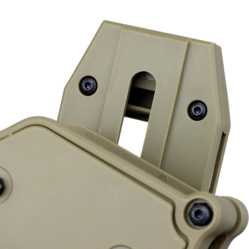 Adjustable IPSC Magazine Pouch — Fits 1911, G17, Hi‑Capa, PX4, XDM | clean product image | shopify:24 | bg-removed:store:800:shopify:24