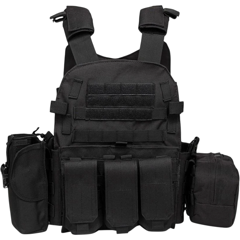 600D Nylon Tactical MOLLE Hunting Vest | clean product image | shopify:26 | bg-removed:store:1000:shopify:26