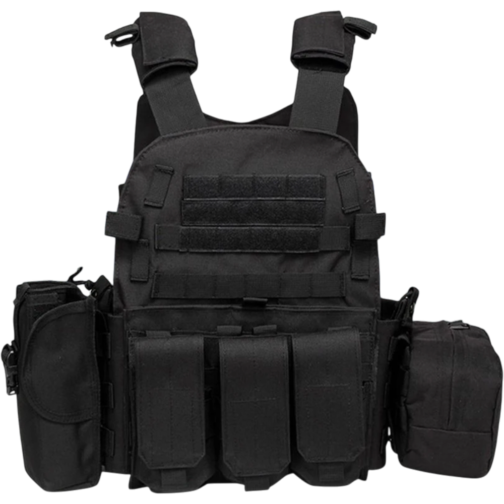 600D Nylon Tactical MOLLE Hunting Vest | clean product image | shopify:2 | bg-removed:store:1000:shopify:2