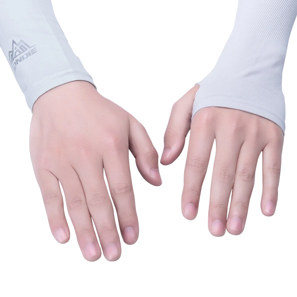Cooling UV Arm Sleeves with Thumb Hole (Pair) | clean product image | shopify:2 | bg-removed:store:1000:shopify:2