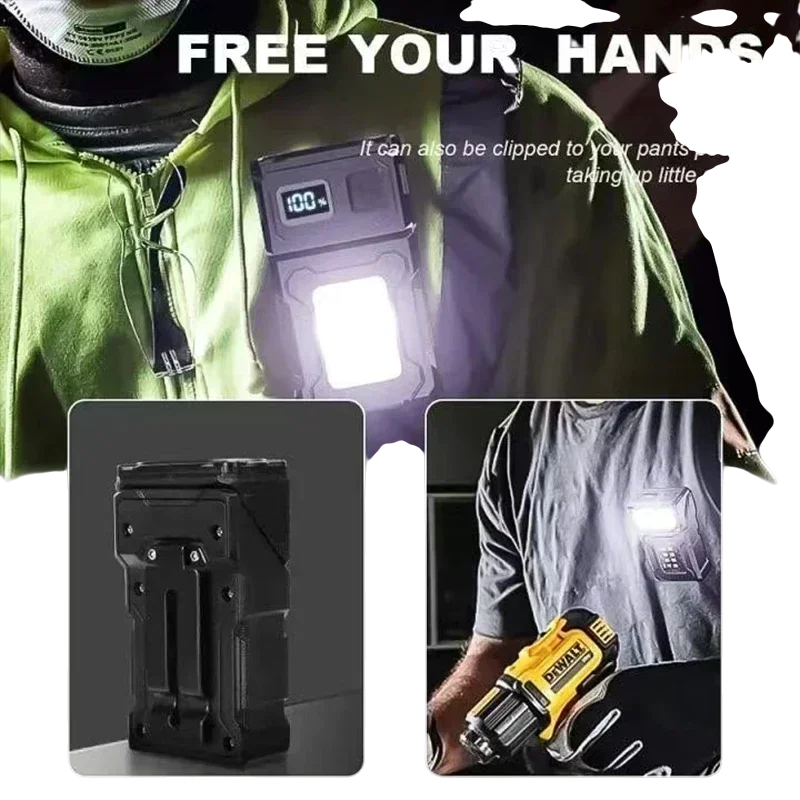 Mini USB-C Rechargeable COB Flashlight | clean product image | shopify:5 | bg-removed:store:800:shopify:5