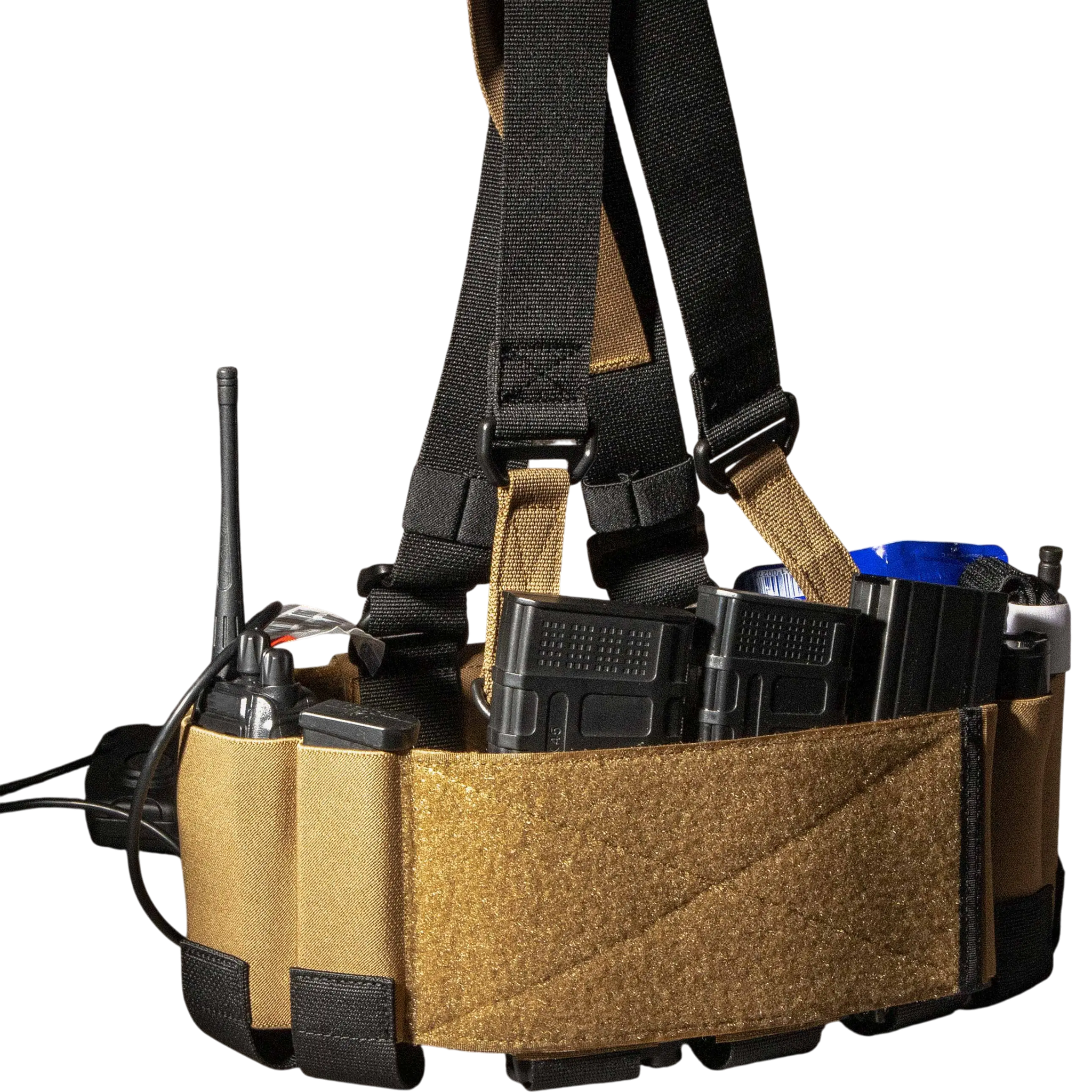 KRYDEX 5.56-Ready Low-Vis Chest Rig | clean product image | shopify:7 | bg-removed:store:2048:shopify:7