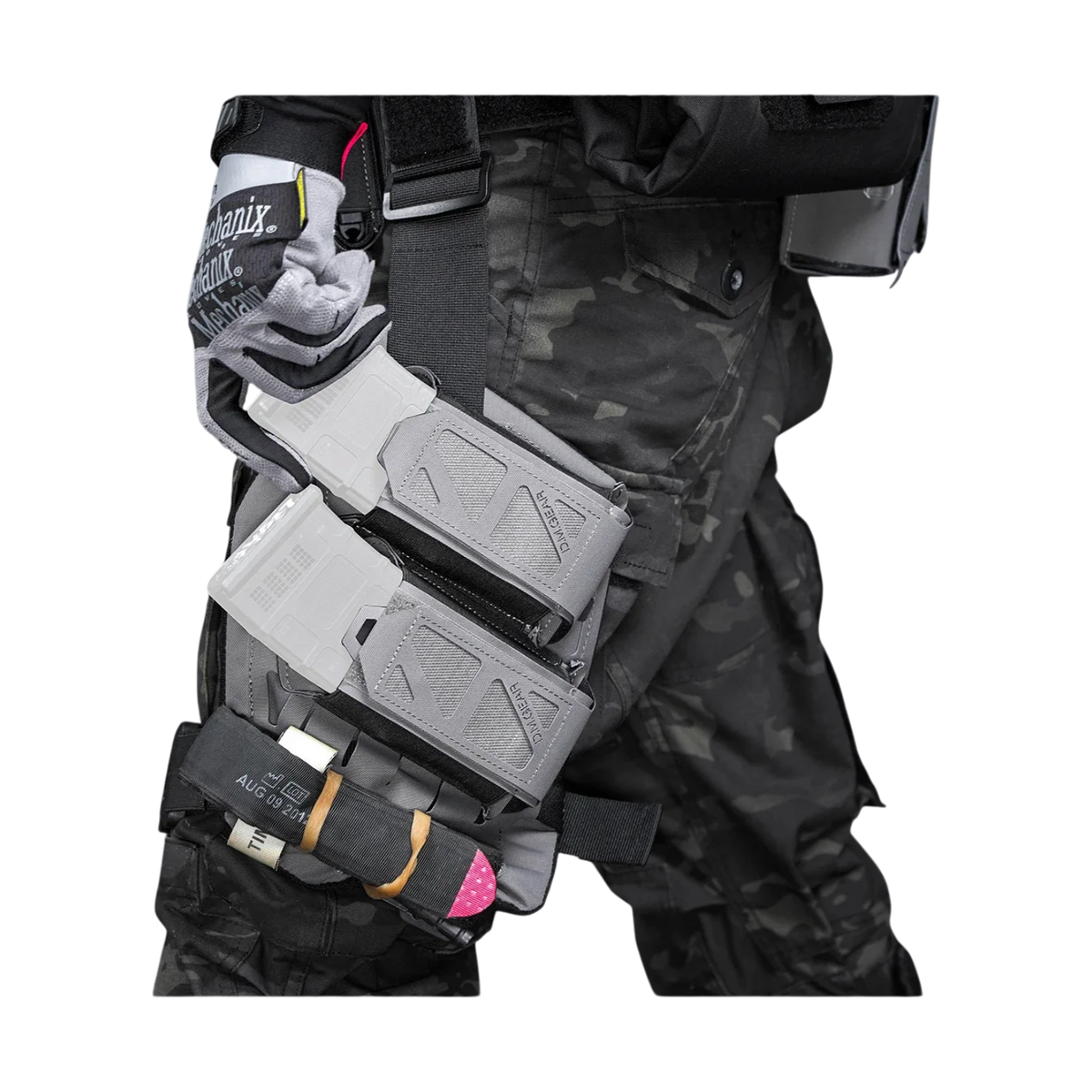 DMGear MOLLE Drop-Leg Thigh Holster (Glock Compatible) | clean product image | shopify:9 | bg-removed:store:1200:shopify:9