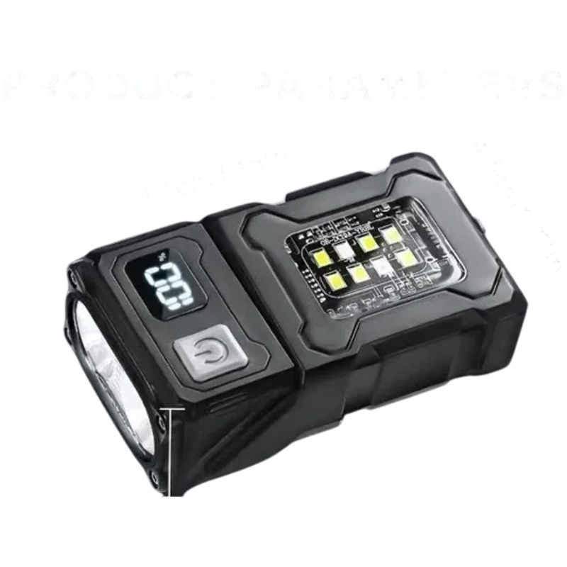 Mini USB-C Rechargeable COB Flashlight | clean product image | shopify:9 | bg-removed:store:800:shopify:9
