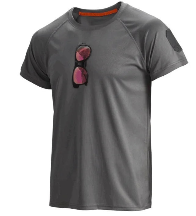 Men's Quick Dry O Neck Outdoor Tee