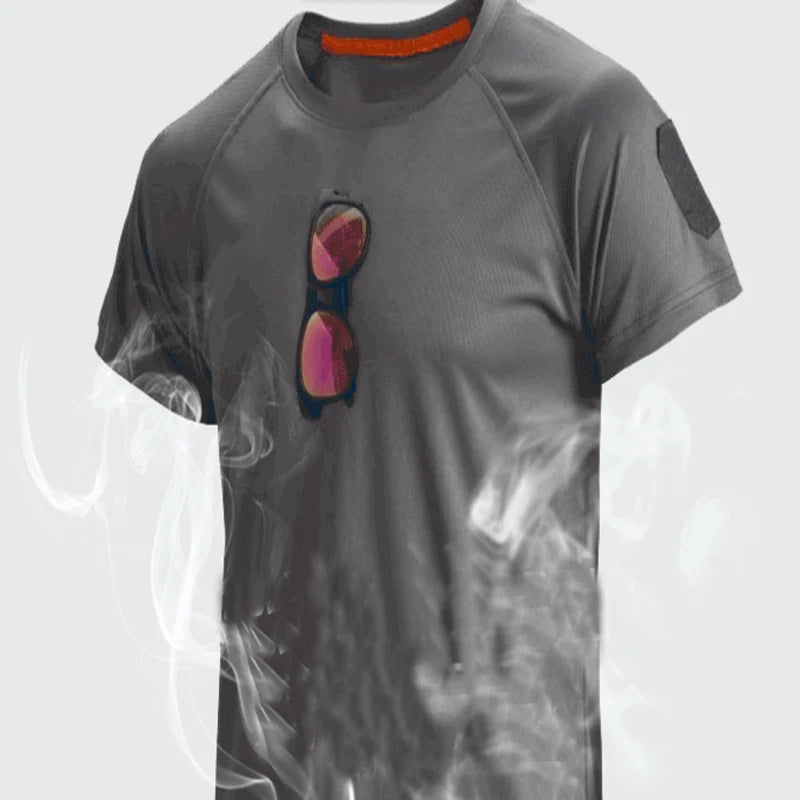 Men's Quick Dry O Neck Outdoor Tee