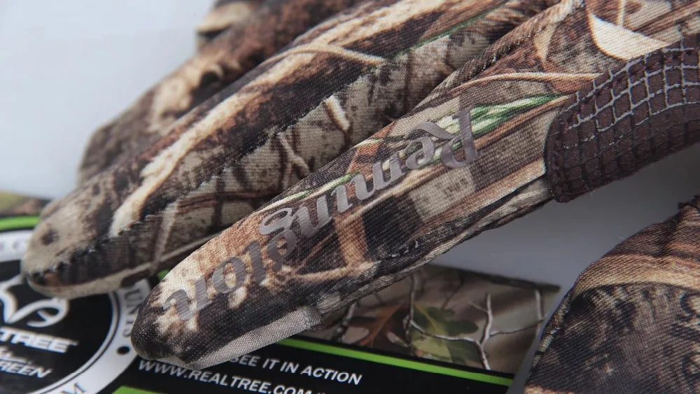 Camo Quick Dry Full Finger Hunting Gloves
