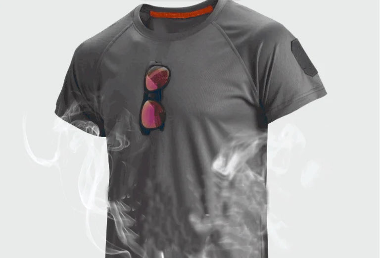Men's Quick Dry O Neck Outdoor Tee