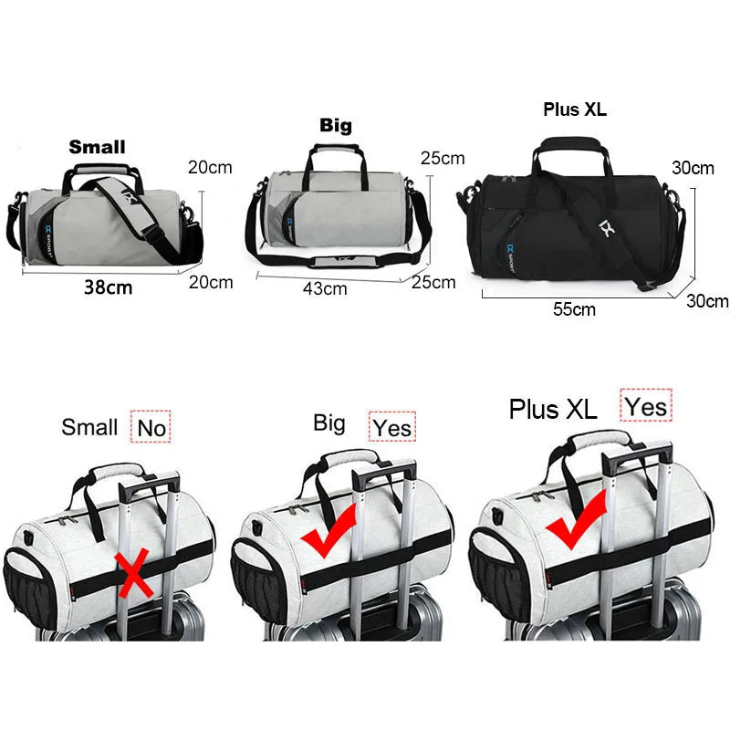 Ix Waterproof Gym & Travel Duffle Bag