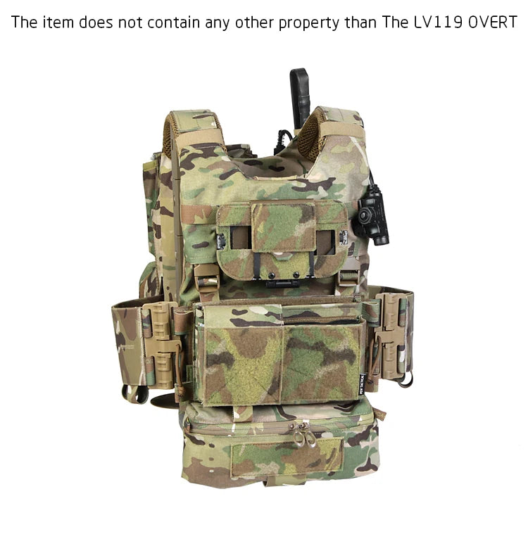 Lv119 Overt Plate Carrier (airsoft)