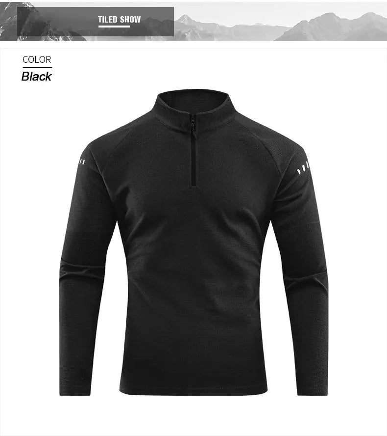 Men's Reflective Running Long Sleeve Tee