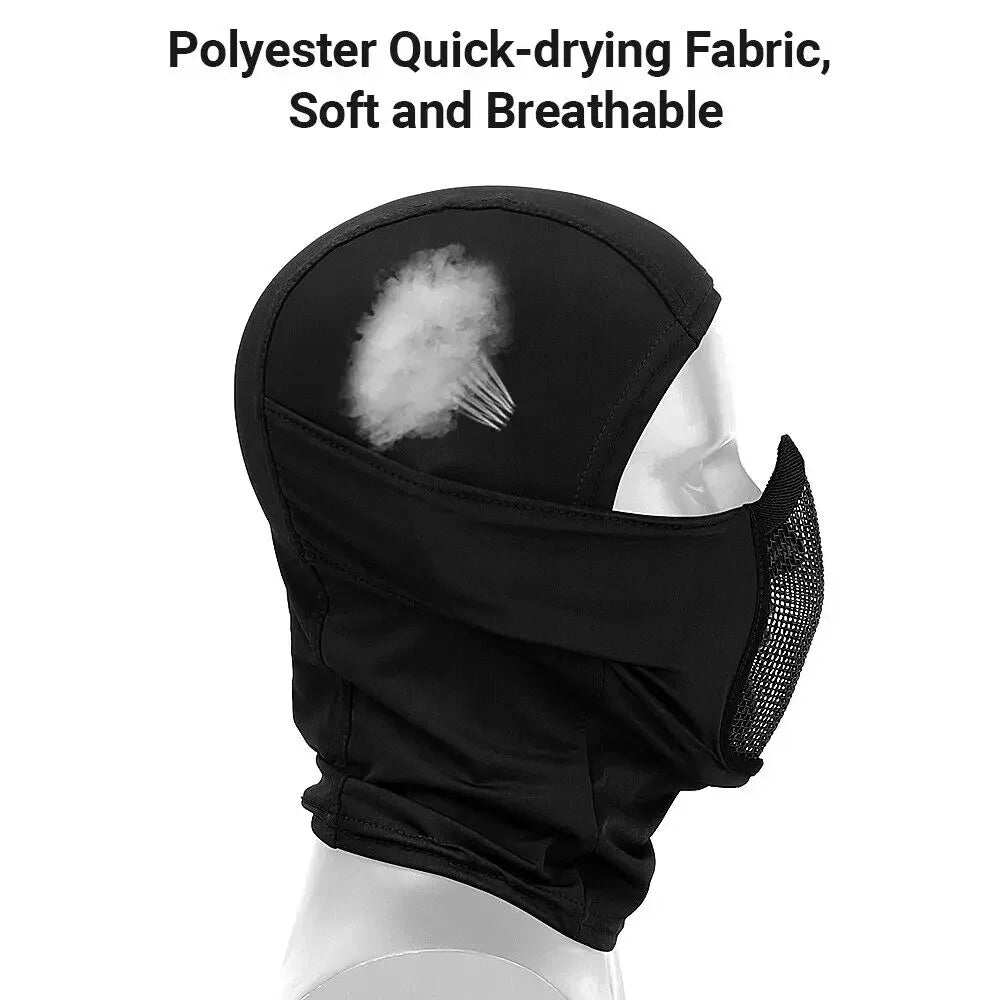 Tactical Mesh Half Face Balaclava