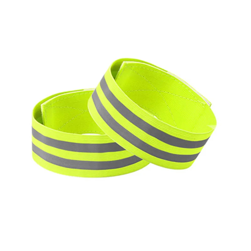 Reflective Running Armband 2 Pack (wrist & Ankle)
