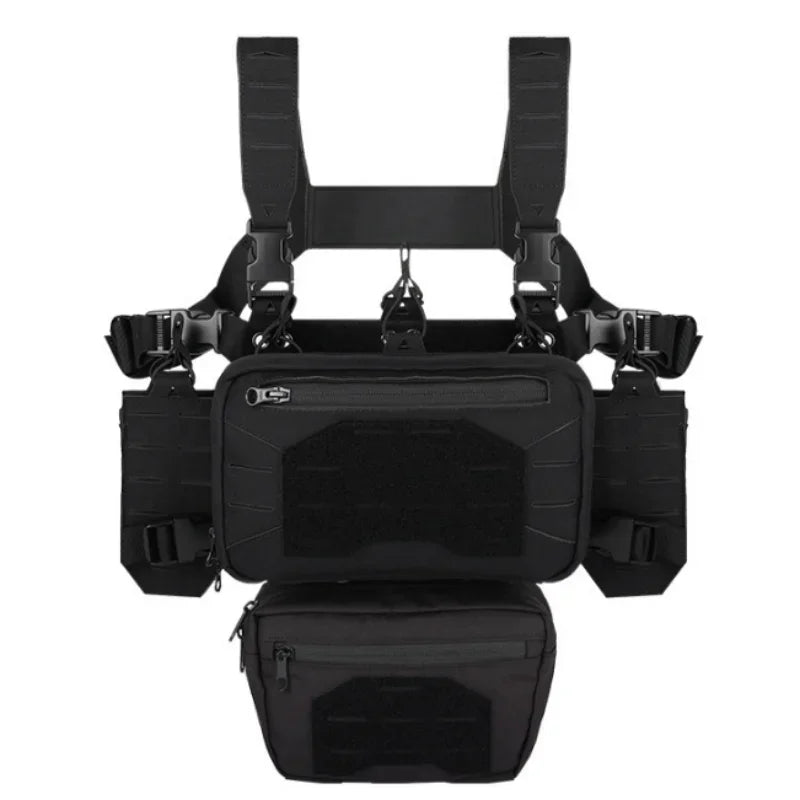 Camo MOLLE Chest Rig