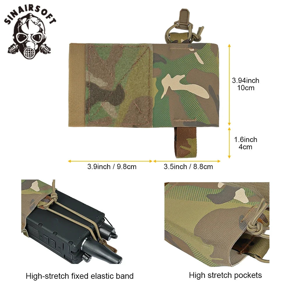 Wingman V2 Elastic Radio & Mag Pouch (pair)