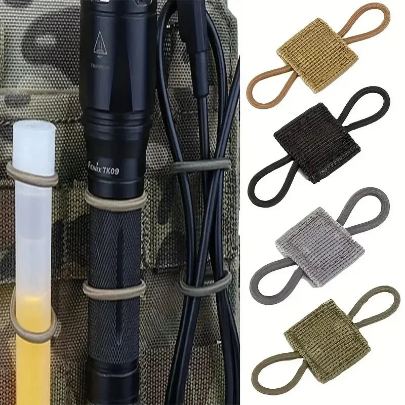MOLLE Elastic Nylon Retainers 10 Pack