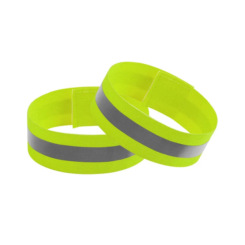 Reflective Running Armband 2 Pack (wrist & Ankle)