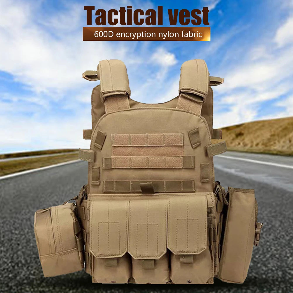 Adjustable Nylon MOLLE Tactical Hunting Vest