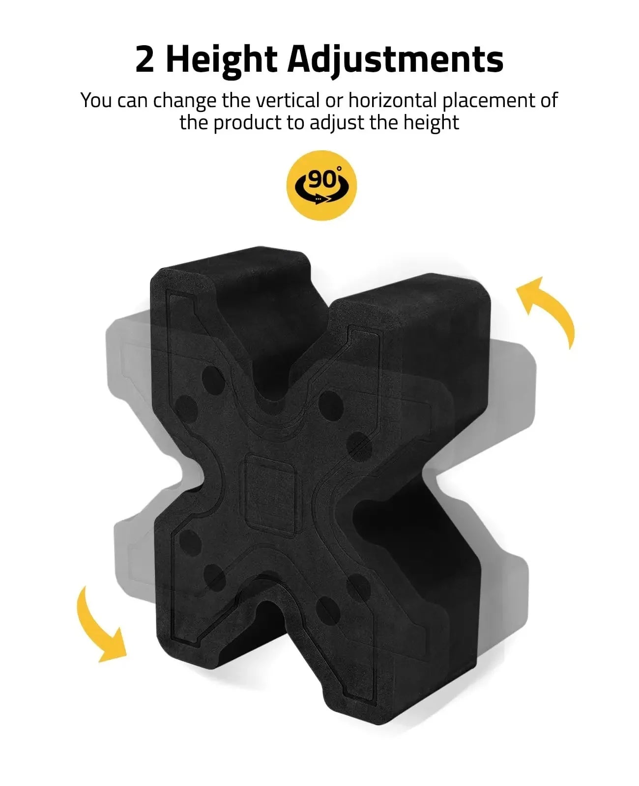 X Block EVA Foam Shooting Rest Universal Rifle & Shotgun