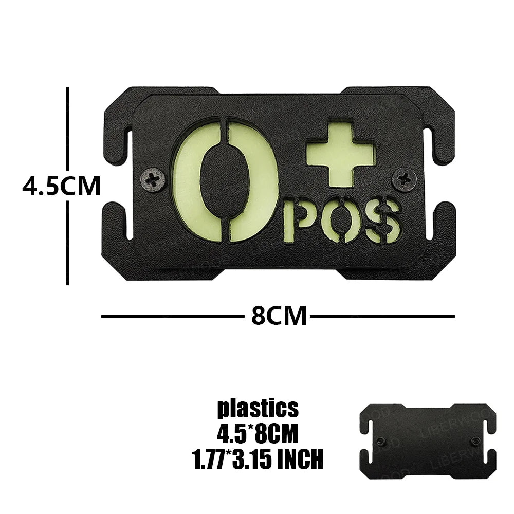 MOLLE Night Light Id Patch (hook & Loop)