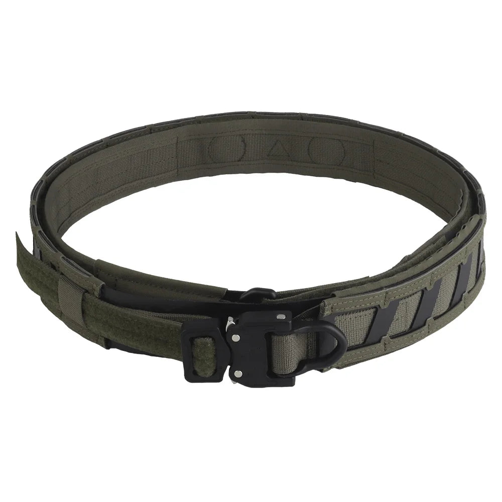 Magnetic Tactical Battle Belt Ranger Green