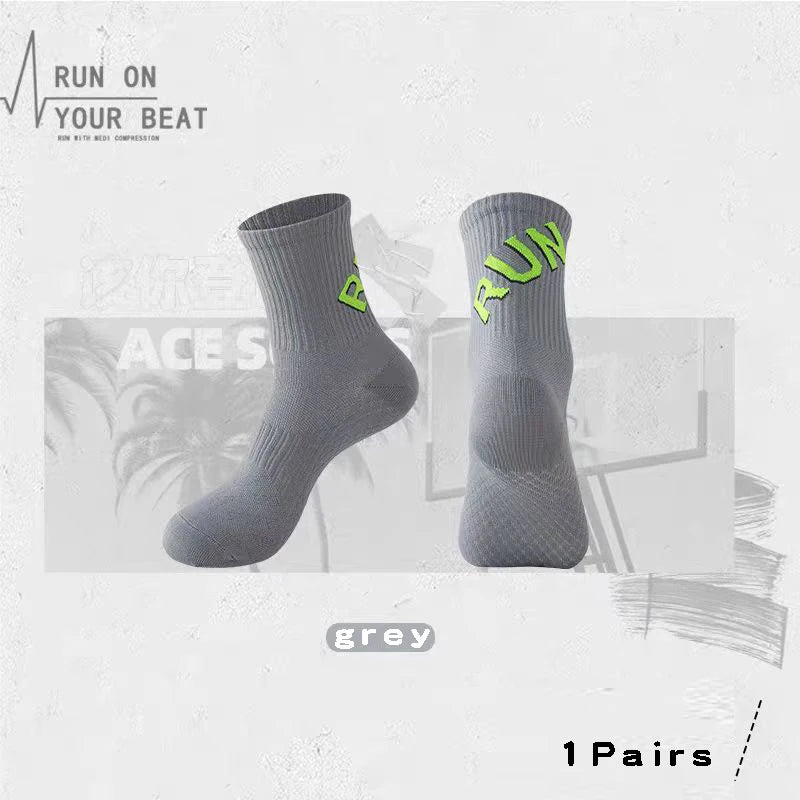 Low Cut Towel Bottom Running Socks Unisex (1 Pair)