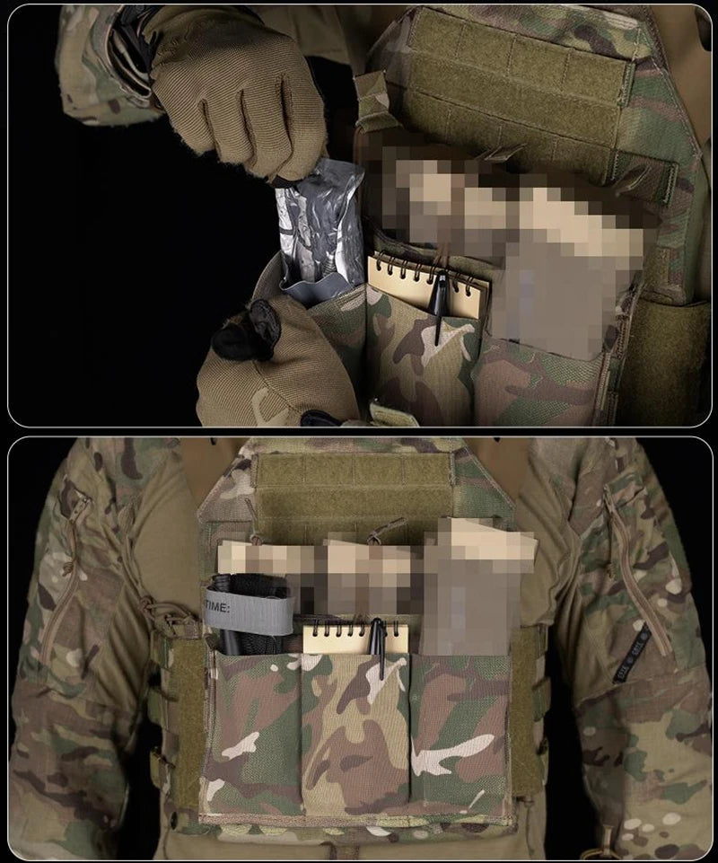Elastic MOLLE Magazine Pouch (single / Double / Triple)