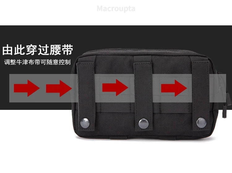 MOLLE EDC Waist Pouch Phone & Utility