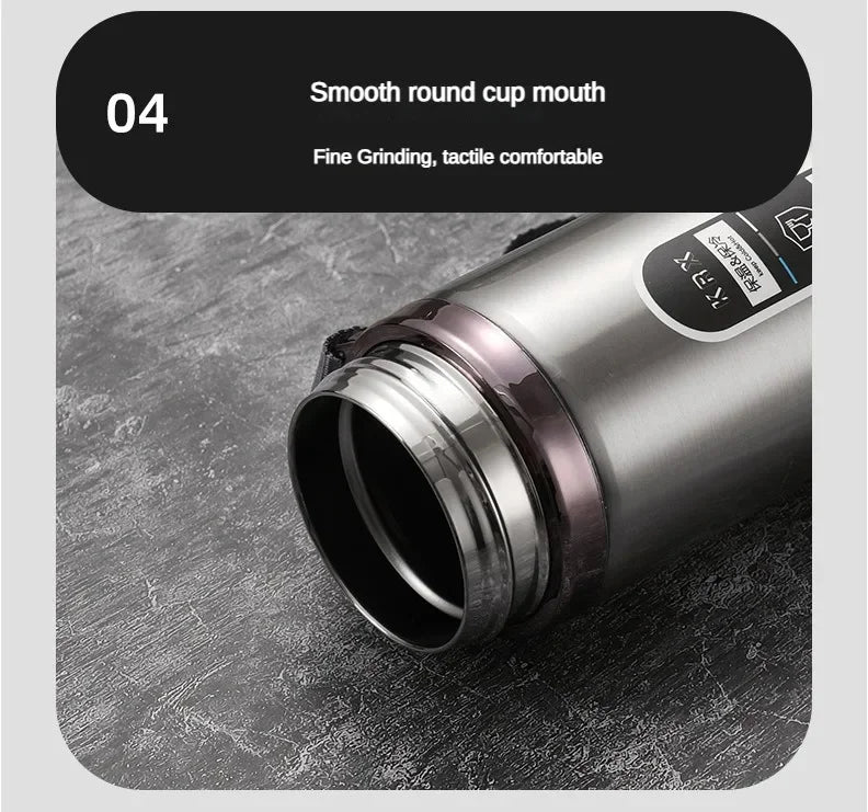 LED Temperature Stainless Steel Thermos