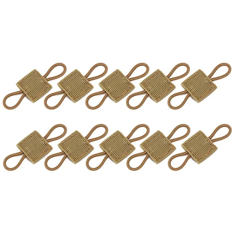 MOLLE Elastic Nylon Retainers 10 Pack
