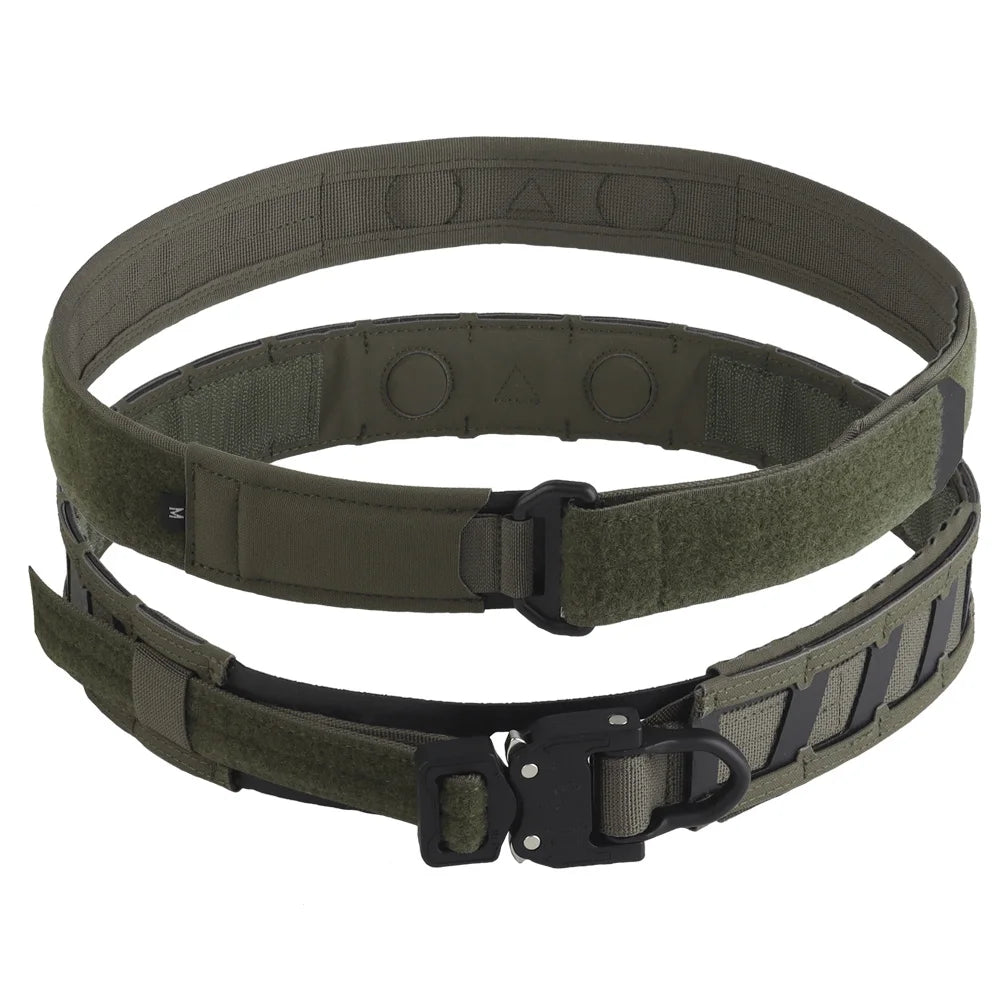 Magnetic Tactical Battle Belt Ranger Green