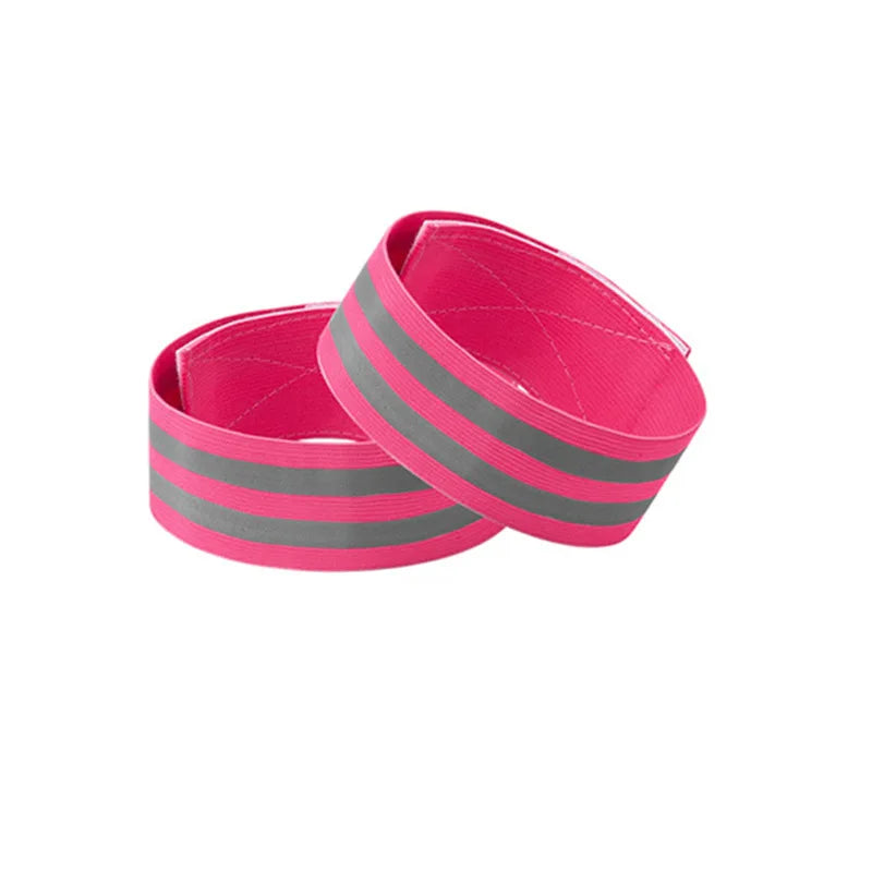 Reflective Running Armband 2 Pack (wrist & Ankle)