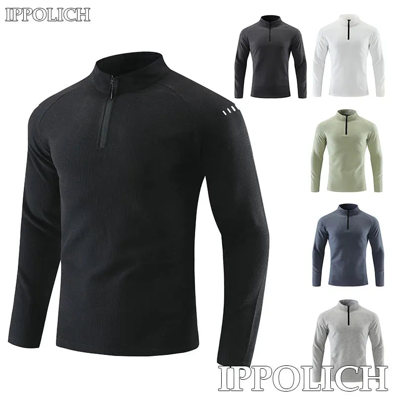 Men's Reflective Running Long Sleeve Tee
