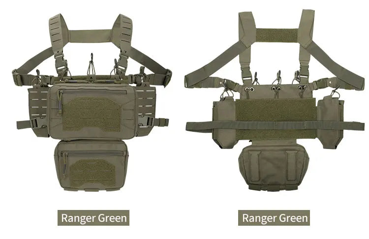 Camo MOLLE Chest Rig