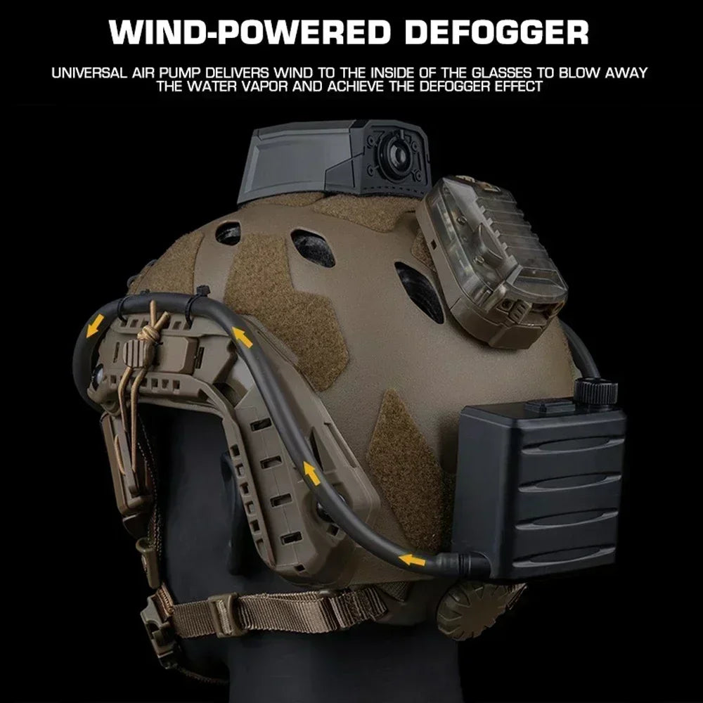 Tactical Goggle Defogger Fan Kit