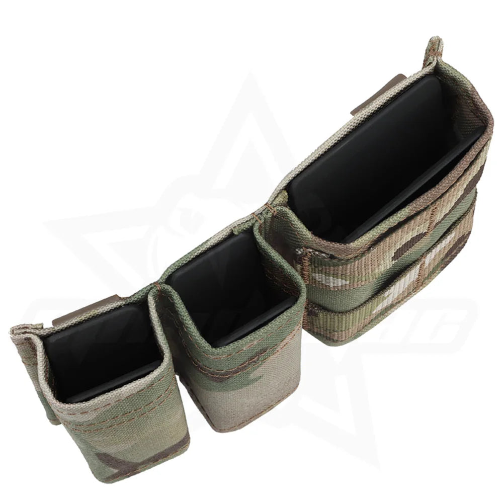 Double Dump Pouch with Flashlight Holster