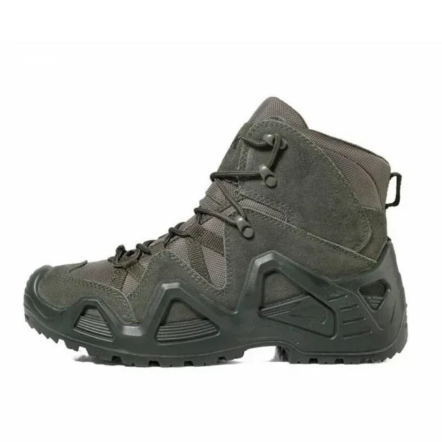 Men's Breathable Lace Up Tactical Hiking Boots