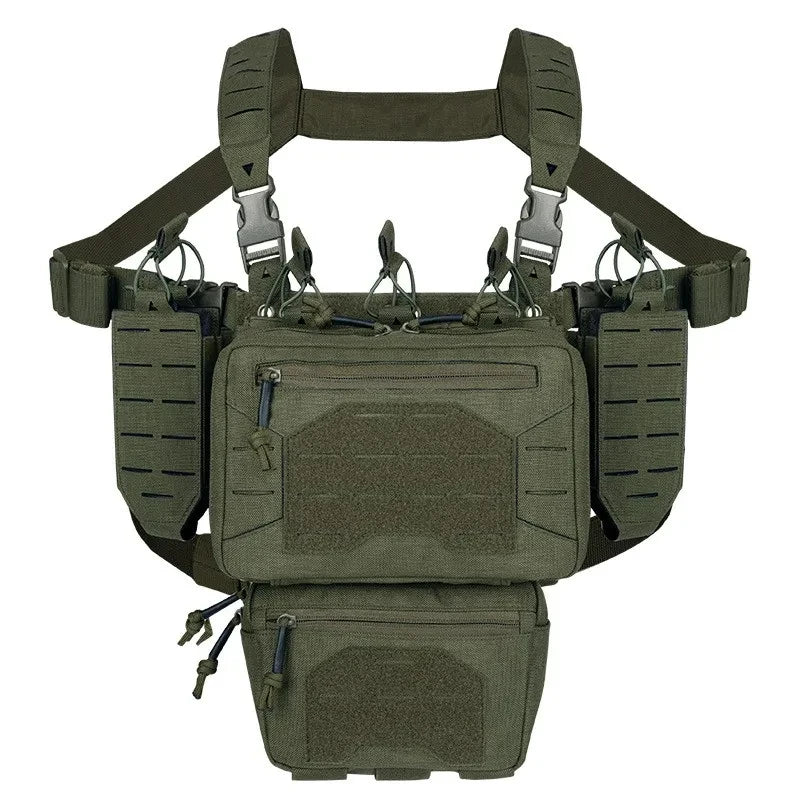 Camo MOLLE Chest Rig